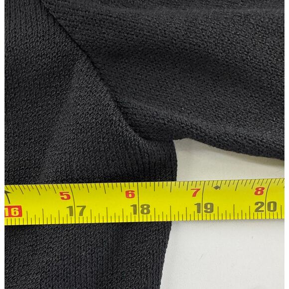 New St John Caviar Black Jacket Cropped Women’s Sparkle Button Flower Size 12 - Picture 7 of 10